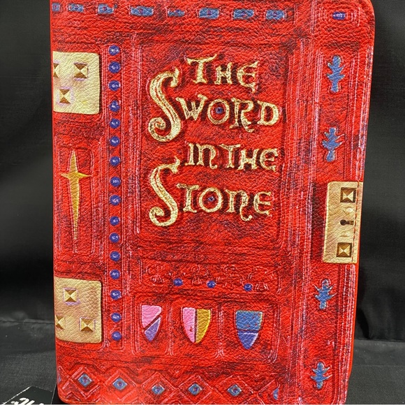 Loungefly sword in the stone book themed purse - Picture 1 of 5